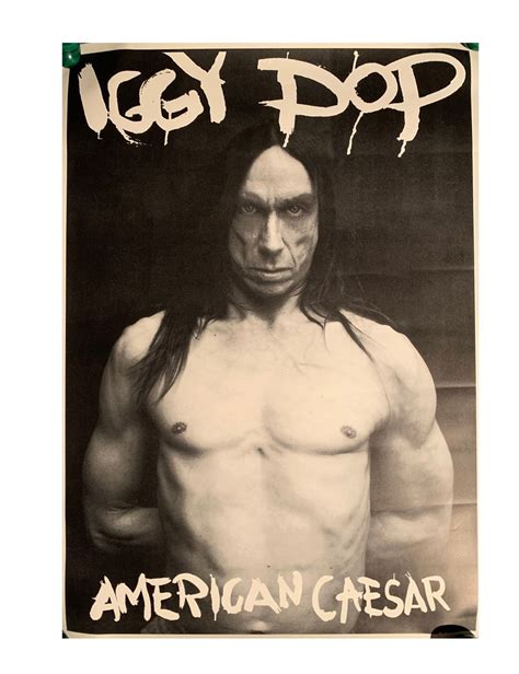 Iggy Pop 90s Vintage Music Band Poster Metallica Fine Art Etsy