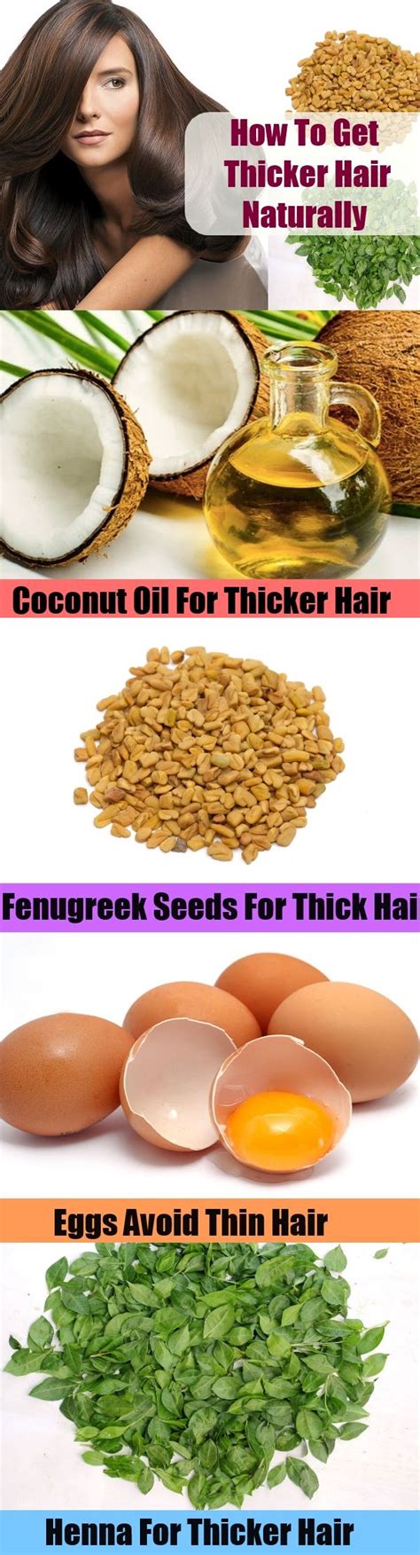 How To Get Thicker Hair Naturally Thick Hair Styles Thicker Hair