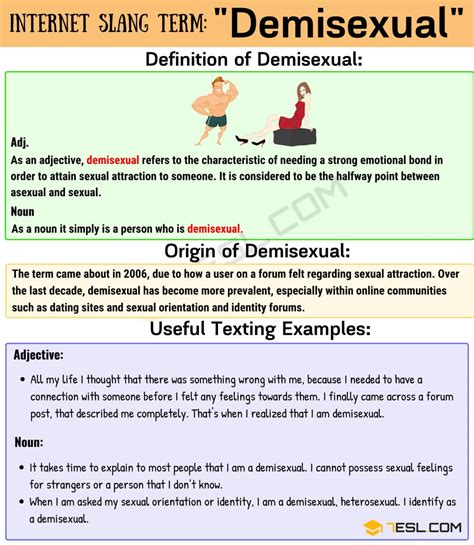 demisexual meaning what does the term demisexual mean 7esl