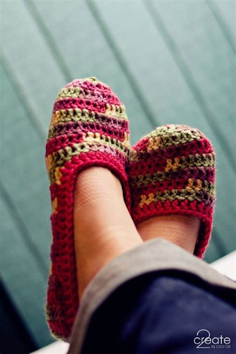 Keep Your Feet Warm With These Stylish Free Crochet Slipper Patterns