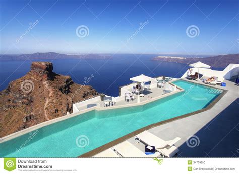 The Greek Island Of Santorini Editorial Image Image Of