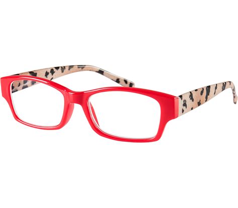 Mozaic Red Reading Glasses Tiger Specs