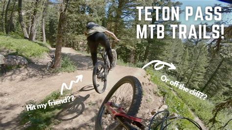 Mountain Biking The Teton Pass Gopro Pov Youtube