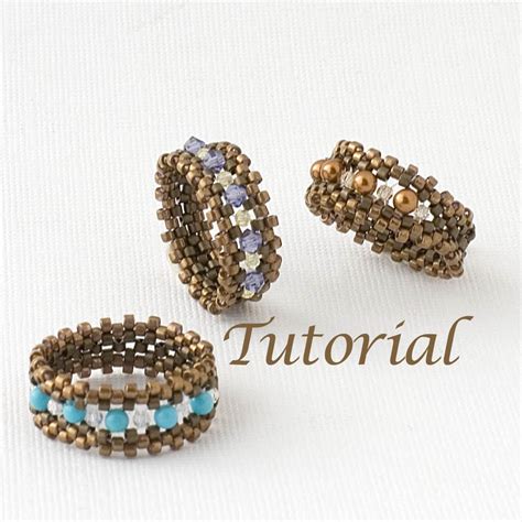 Beaded Ring Tutorial Im With The Band