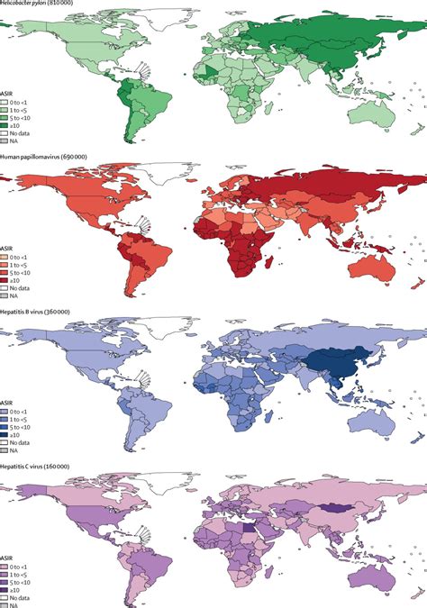 Global Burden Of Cancer Attributable To Infections In 2018 A Worldwide