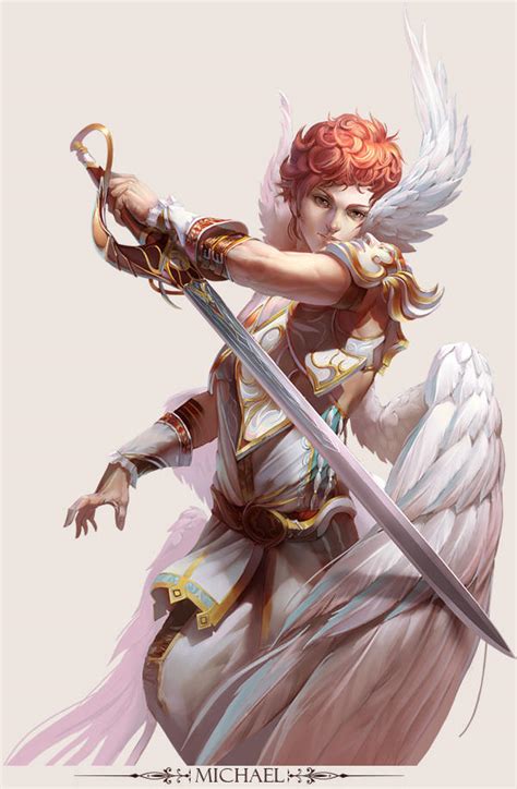 Mmo Game Character Design Michael By Yuchenghong On Deviantart