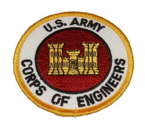 Us Army Corps Of Engineers Patch Veteran Castle Essayons Ebay