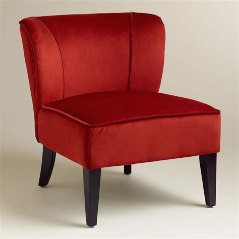Paprika Quincy Chair World Market Accent Chairs For Living Room
