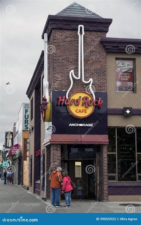 Hard Rock Cafe Anchorage Editorial Stock Photo Image Of Hard 99055933