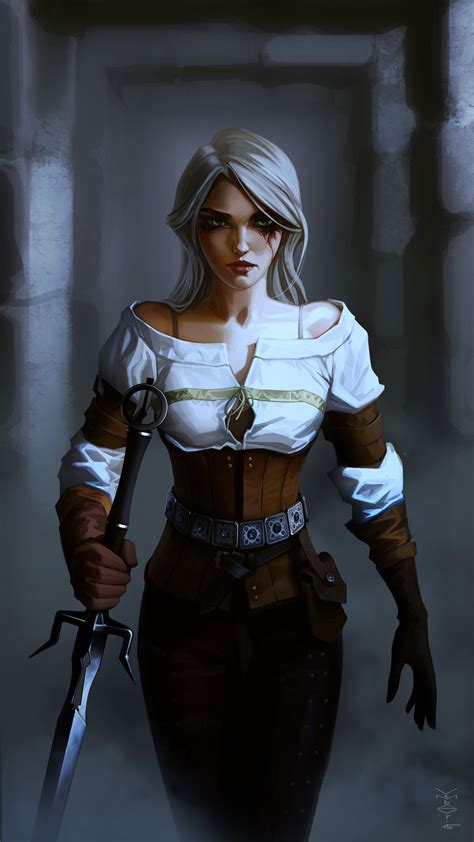 Zireael Ivan Yakushev Witcher Art The Witcher Fantasy Women