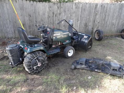 1999 Craftsman Gt3000 Lawn Tractor K And C Auctions Blaine 21 K Bid