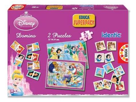 Hra Disney Princezny Domino Puzzlepexeso Hračky Domino