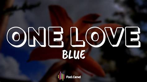 Blue One Love Lyrics Youtube