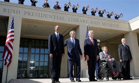 Photo See All 5 Living Presidents Together Government Executive