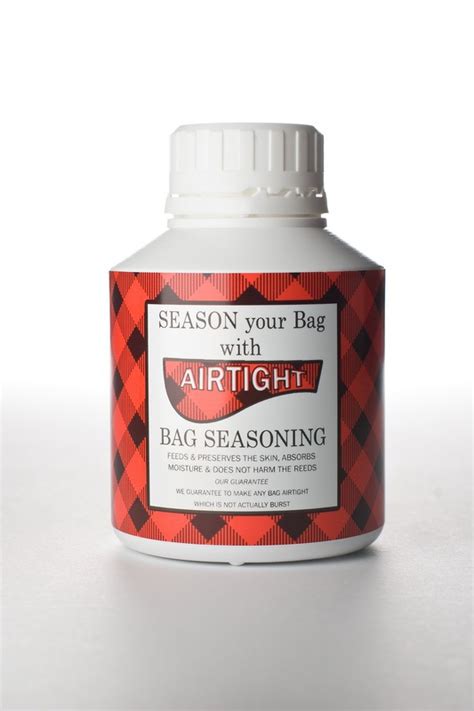 Sealant For Bagpipes Airtight Bag Seasoning Bagpipe De