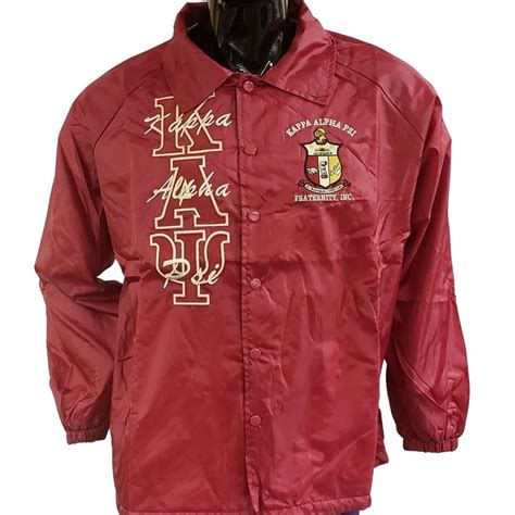 Kappa Alpha Psi Fraternity Line Jacket Crimson Brothers And Sisters