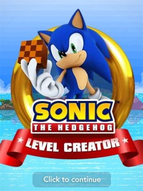 Sonic The Hedgehog Level Creator Stash Games Tracker