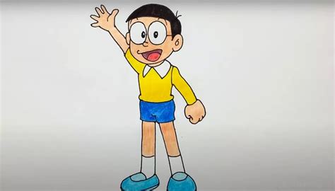 How To Draw Nobita Doraemon Drawing