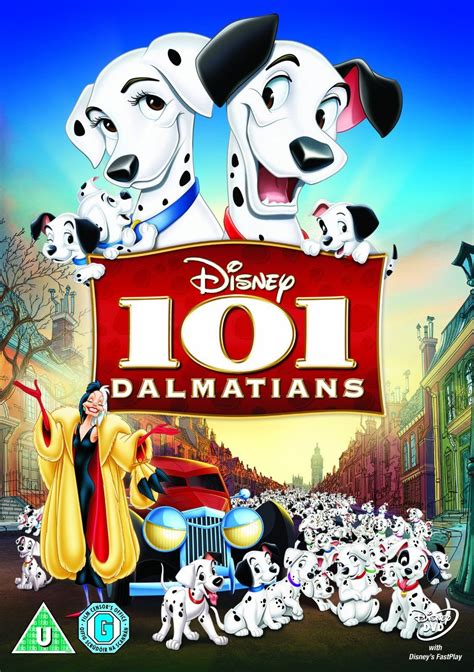 101 Dalmatians Dvd 1961 Uk Film And Tv Disney Posters