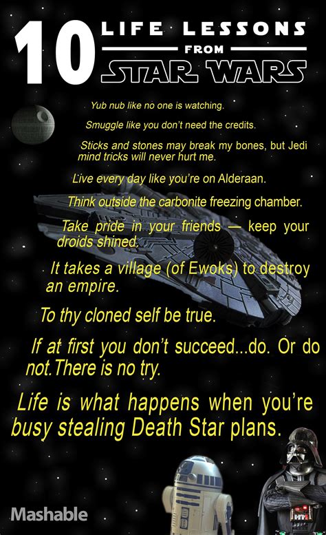 10 Life Lessons From Star Wars Star Wars Quotes Happy Star Wars Day