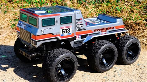 Tamiya Dynahead 6x6 G6 01 Rc Car Monster Truck Toys Review And Bash