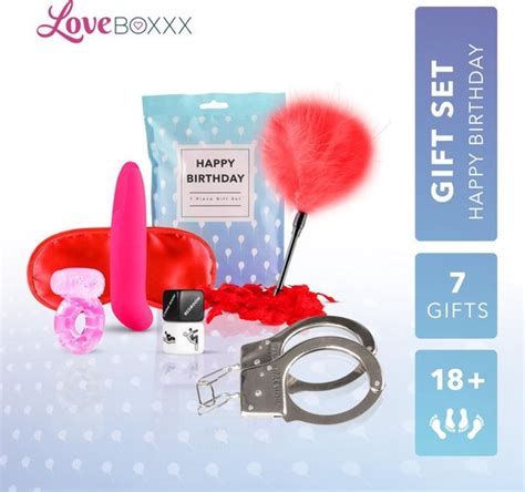 Loveboxxx Happy Birthday Spannende Erotische Geschenkset Inclusief Sex Toys En