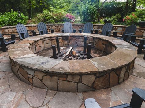 Choose Fire Pit Stone For An Exclusive Look Fireplace