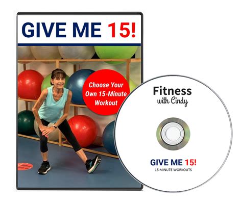 Give Me 15 15 Minute Workouts For Seniors Fitness With Cindy