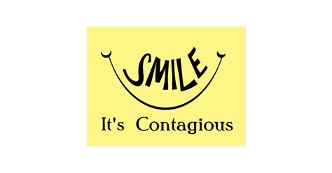 Smile Its Contagious Postcard Uk