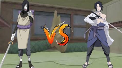 Sasuke Vs Orochimaru Batalha Mugen Youtube