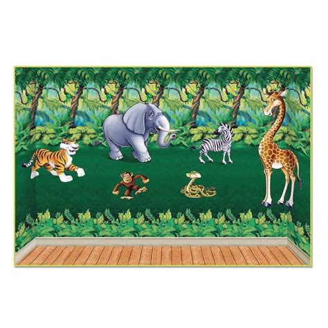 Beistle Jungle Insta Theme Decorating Easy Pack Toys And Games