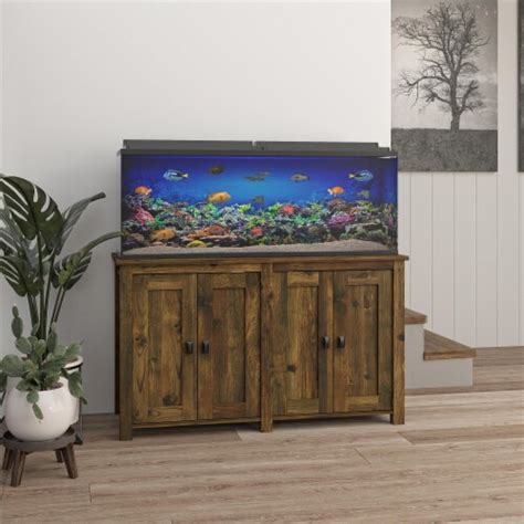 Farmington 55 Gallon Aquarium Stand Rustic 1968 X 5000 X 2920