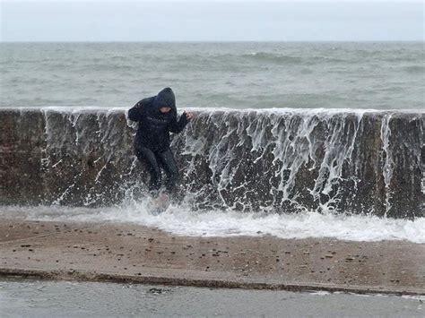 Wales Experiences 66mph Winds As Storm Ellen Hits Ireland And Uk