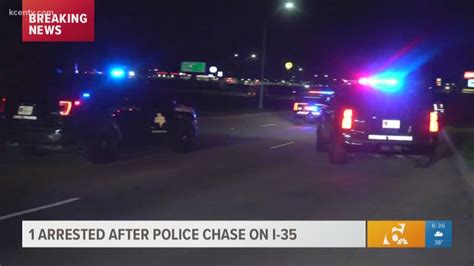 Man Arrested After High Speed Chase On I 35
