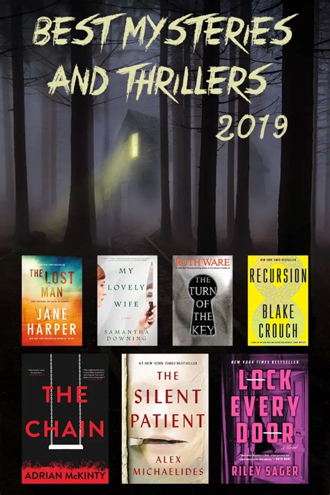 10 Best Mystery And Thriller Book Releases In 2019 The Bibliofile