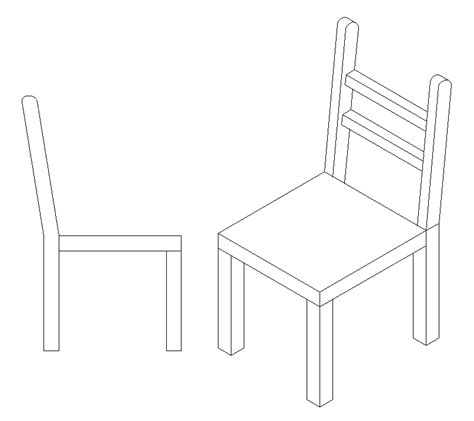 Chair Design Cad Drawing Is Given In This Cad File Download This 2d