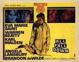 All fall down, however, is the weakest of frankenheimer's efforts from that same year. All Fall Down Movie Posters From Movie Poster Shop