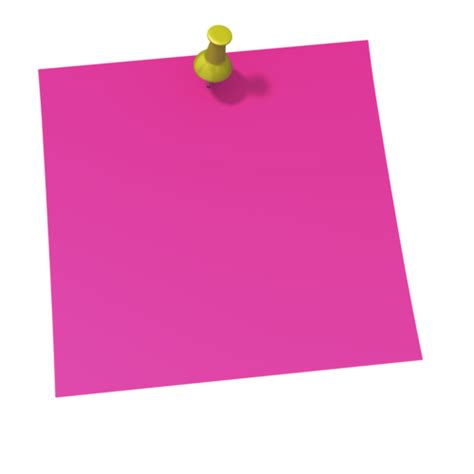 Post It Note Png Clipart Best