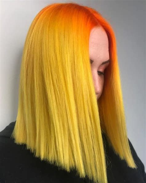 21 Surprisingly Trendy Yellow Hair Color Ideas In 2021 Yellow Hair
