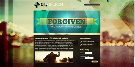 Christian Website Templates