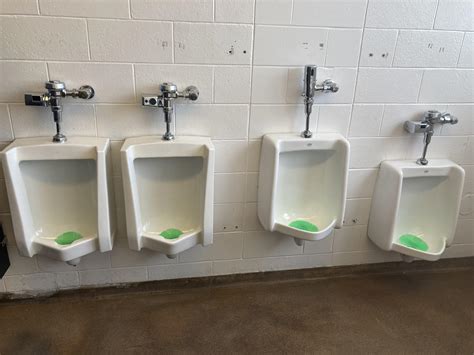 My School Bathroom Urinals Rmildlyinfuriating