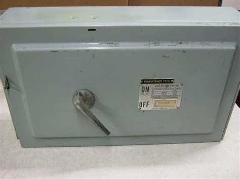 General Electric Type Qmr Fusible Interrupter 400 Amps 600 Volts