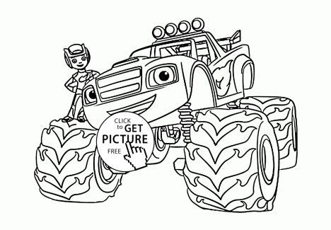 Learn new skills, solve problems and color your favorite characters as they transform into adventure. Blaze And The Monster Machines Coloring Pages - Part 3