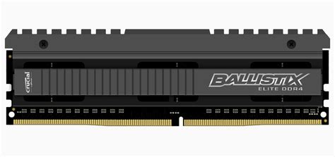 Crucial Ballistix Elite Ballistix Sport And Value Ddr4 Memory Kits