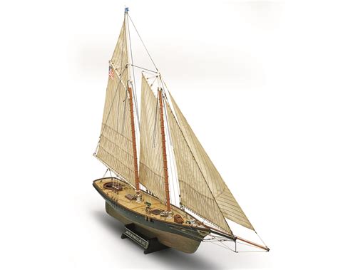 Mamoli MV26 Yacht America Wood Plank On Bulkhead Model Ship Kit