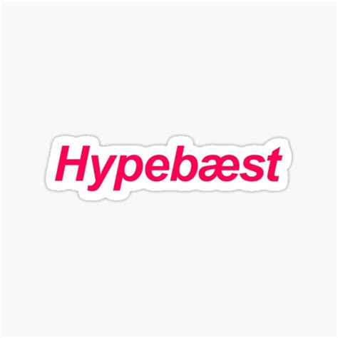Hypebeast Stickers Redbubble