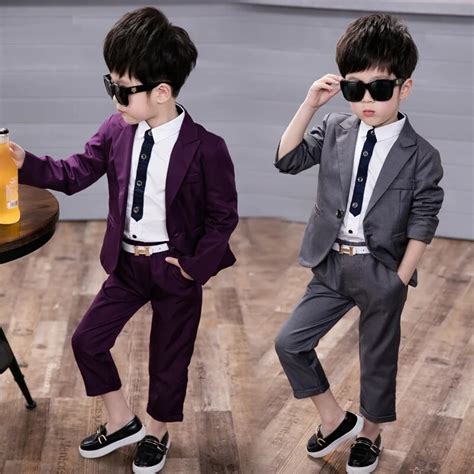 Children Suit Baby Boys Suits Kids Boy Blazer Boys Formal Suit For