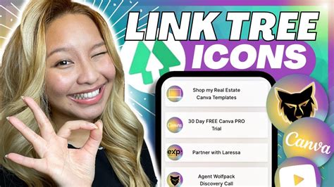 How To Create Custom Thumbnail Icons For Linktree On Canva Youtube