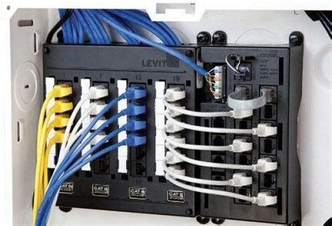 Symbols that represent the parts in the circuit and lines that stand for the connections in between them. Buying Guide to Structured Wiring at The Home Depot