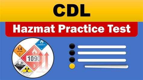 Cdl Hazmat Practice Test 2023 Hazardous Material Endorsement Exam